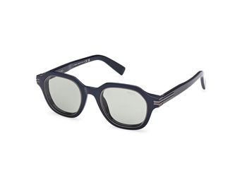 Ermenegildo Zegna Sonnenbrille EZ0250 90N Glänzend Blau